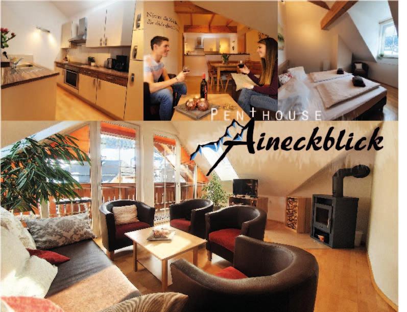 Penthouse Aineckblick Appartement Sankt Margarethen im Lungau Buitenkant foto